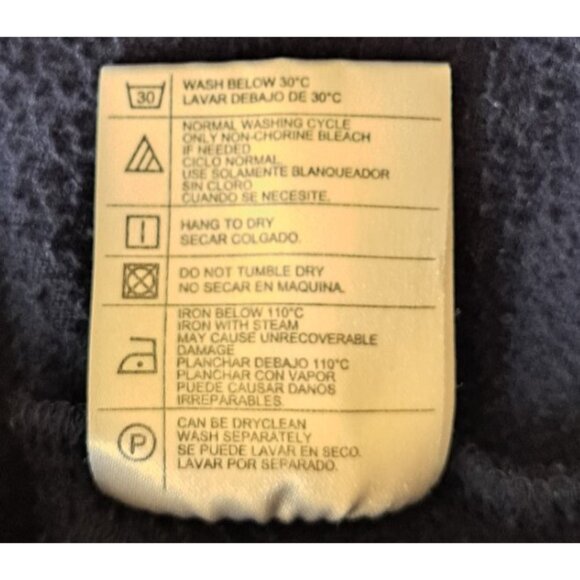 Field and Stream Mens Large Blue Fleece Vest Full Zip - Picture 5 of 5